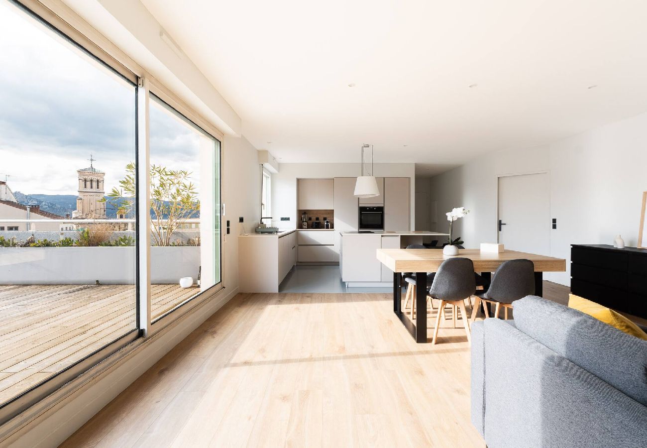 Appartement à Valence - Le Rooftop | Climatisé | Balcon