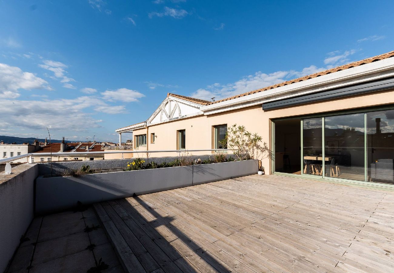 Appartement à Valence - Le Rooftop | Climatisé | Balcon