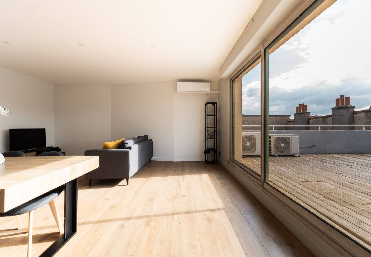 Appartement à Valence - Le Rooftop | Climatisé | Balcon