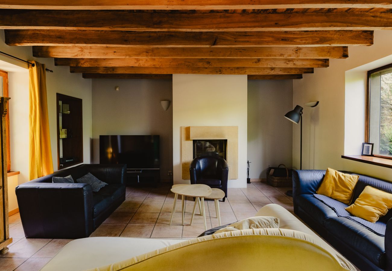 Maison à Chantemerle-les-Blés - Maison en galets avec piscine et jacuzzi